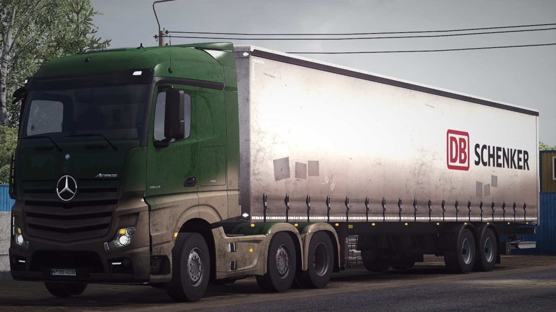 Schmutzige LKW im ETS 2? Der Mod von DomiPromi macht es möglich. Credit: DomiPromi