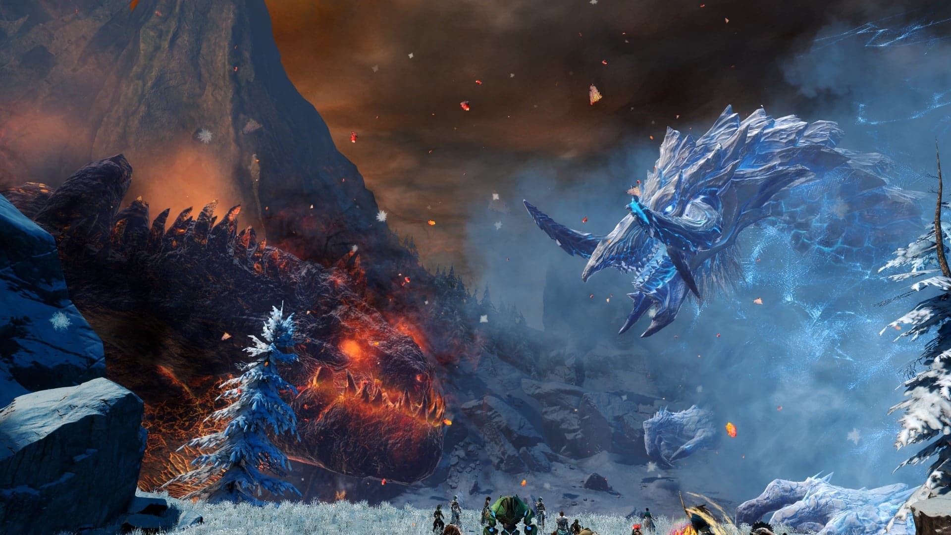 In het hoofdverhaal van het spel, bevrijd je de wereld van de dreiging van gigantische draken.