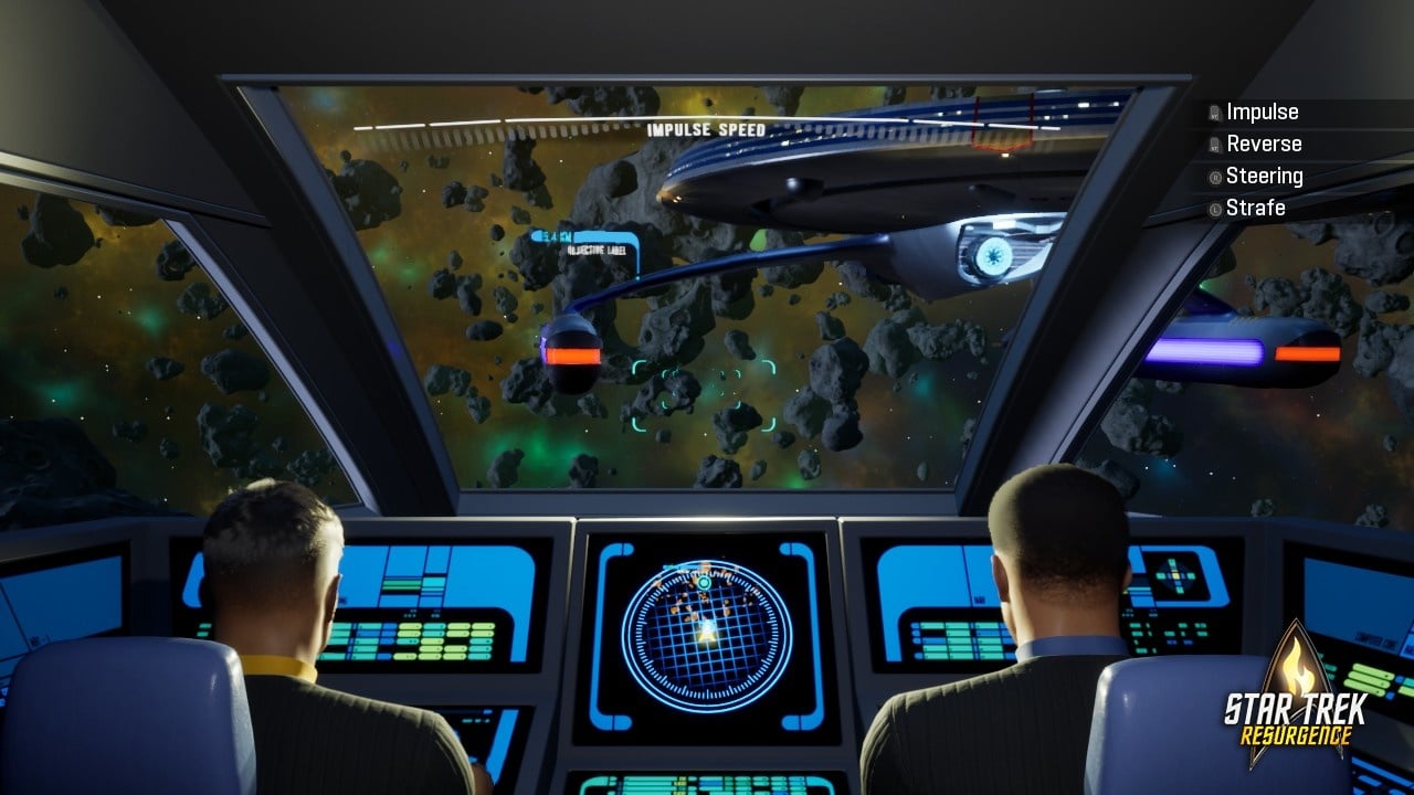 (Una excursión en transbordador también está en el programa de Star Trek: Resurgimiento)