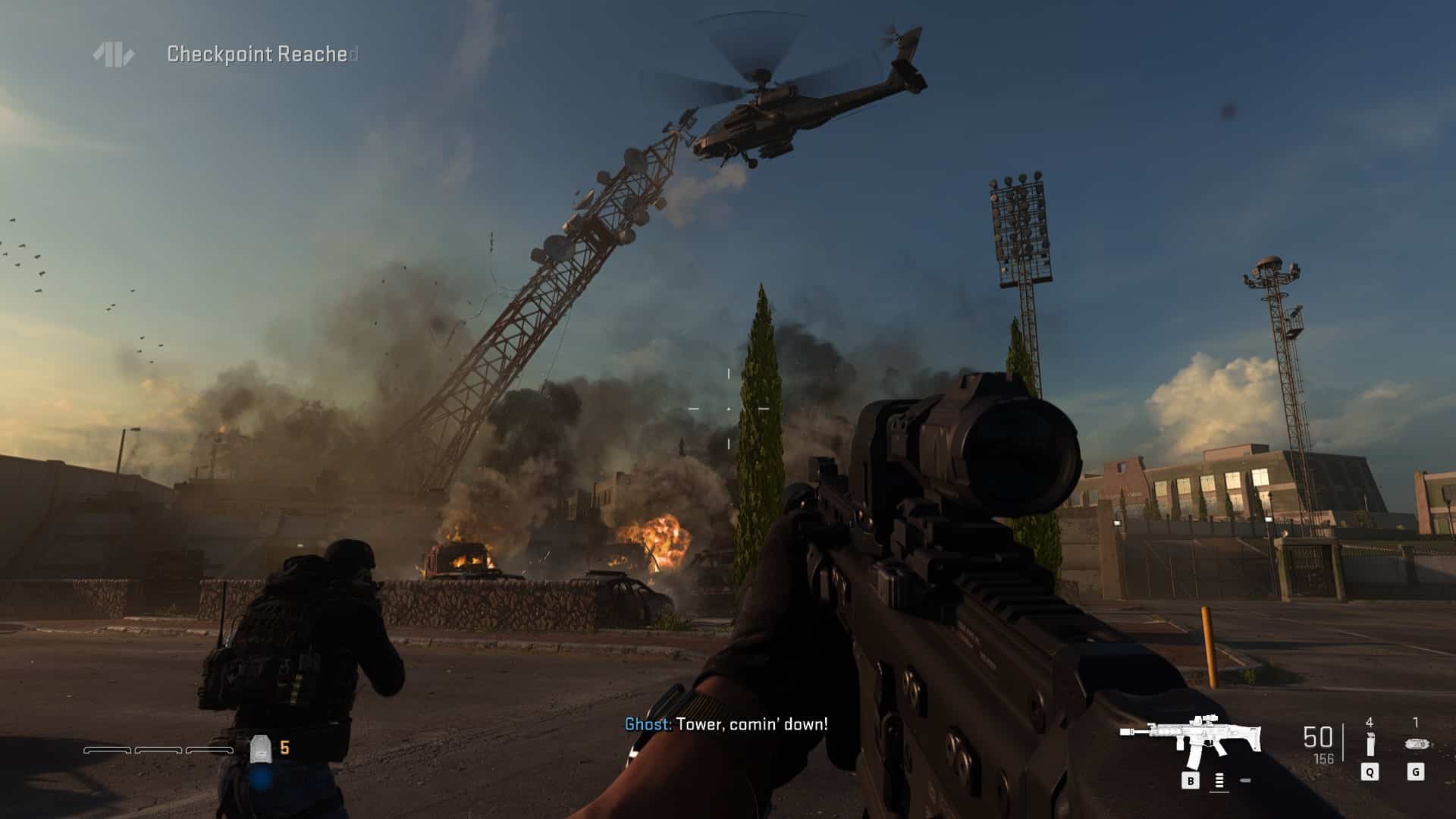 (La guerra nunca cambia: Call of Duty no puede prescindir de muchas explosiones en 2022, por supuesto)