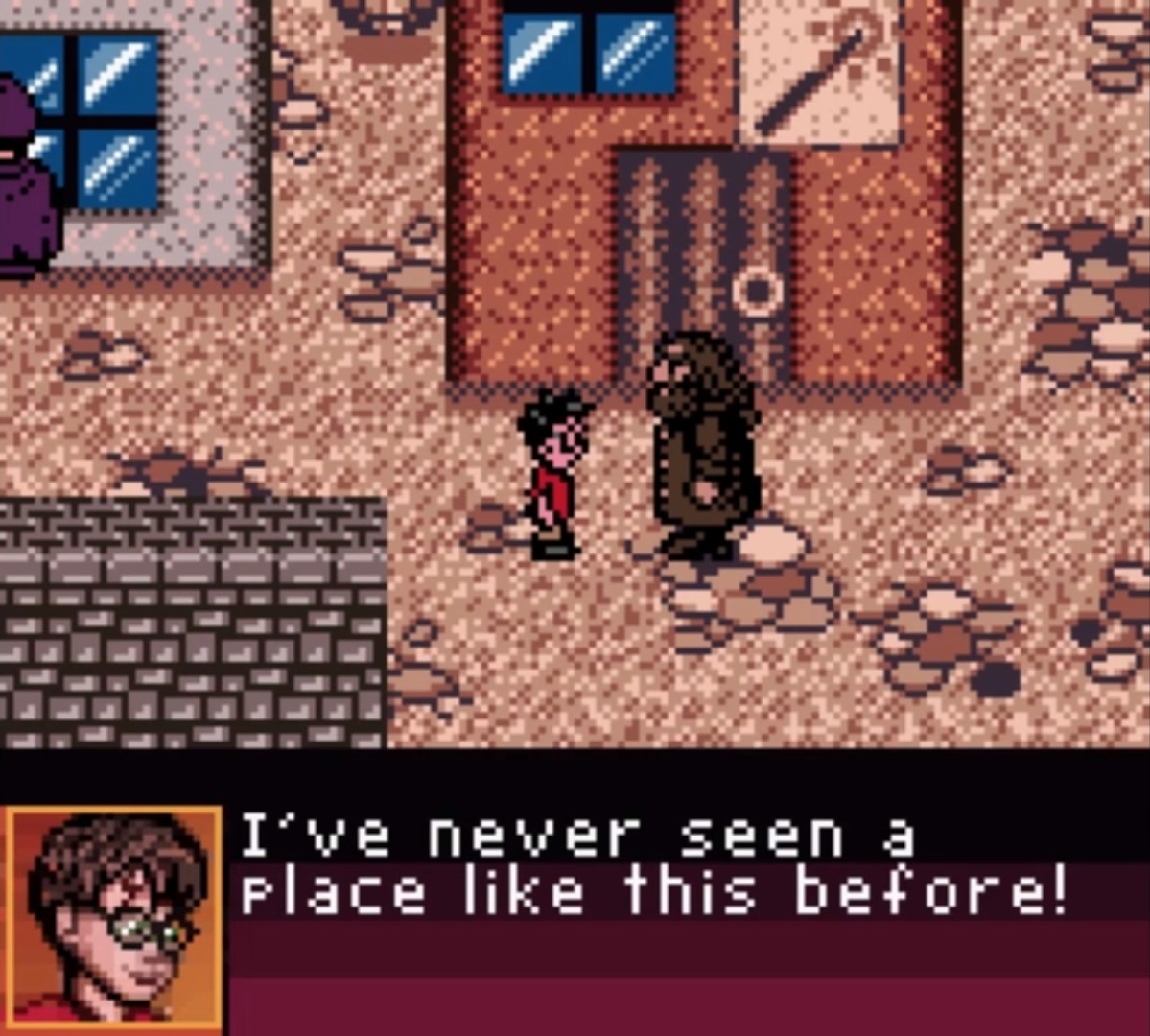 (The Game Boy Color version of Philosopher''s Stone is a proper JRPG, with turn-based combat and lots of dialogue)
