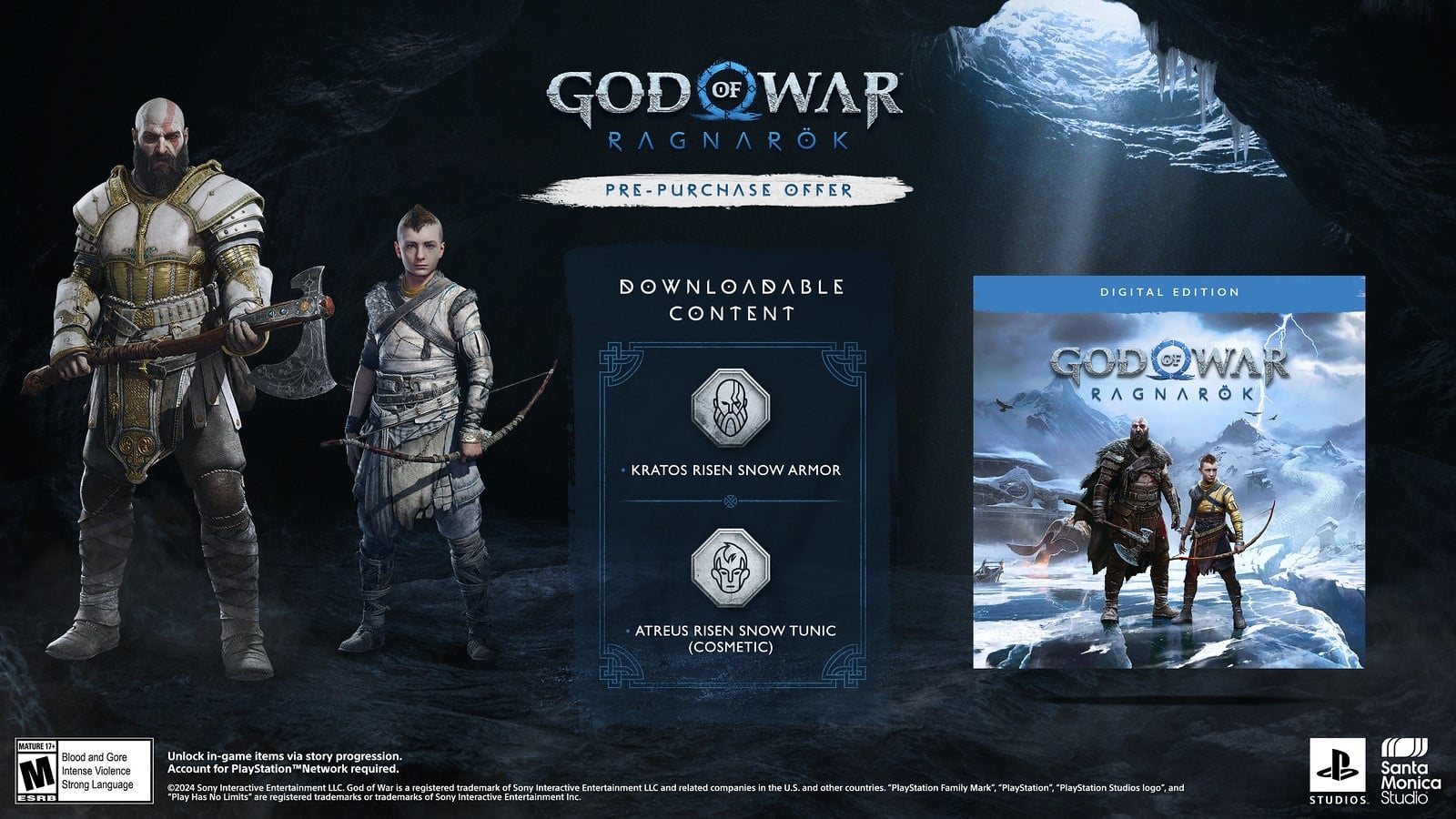 (The pre-order bonuses of the Standard Edition at a glance.)