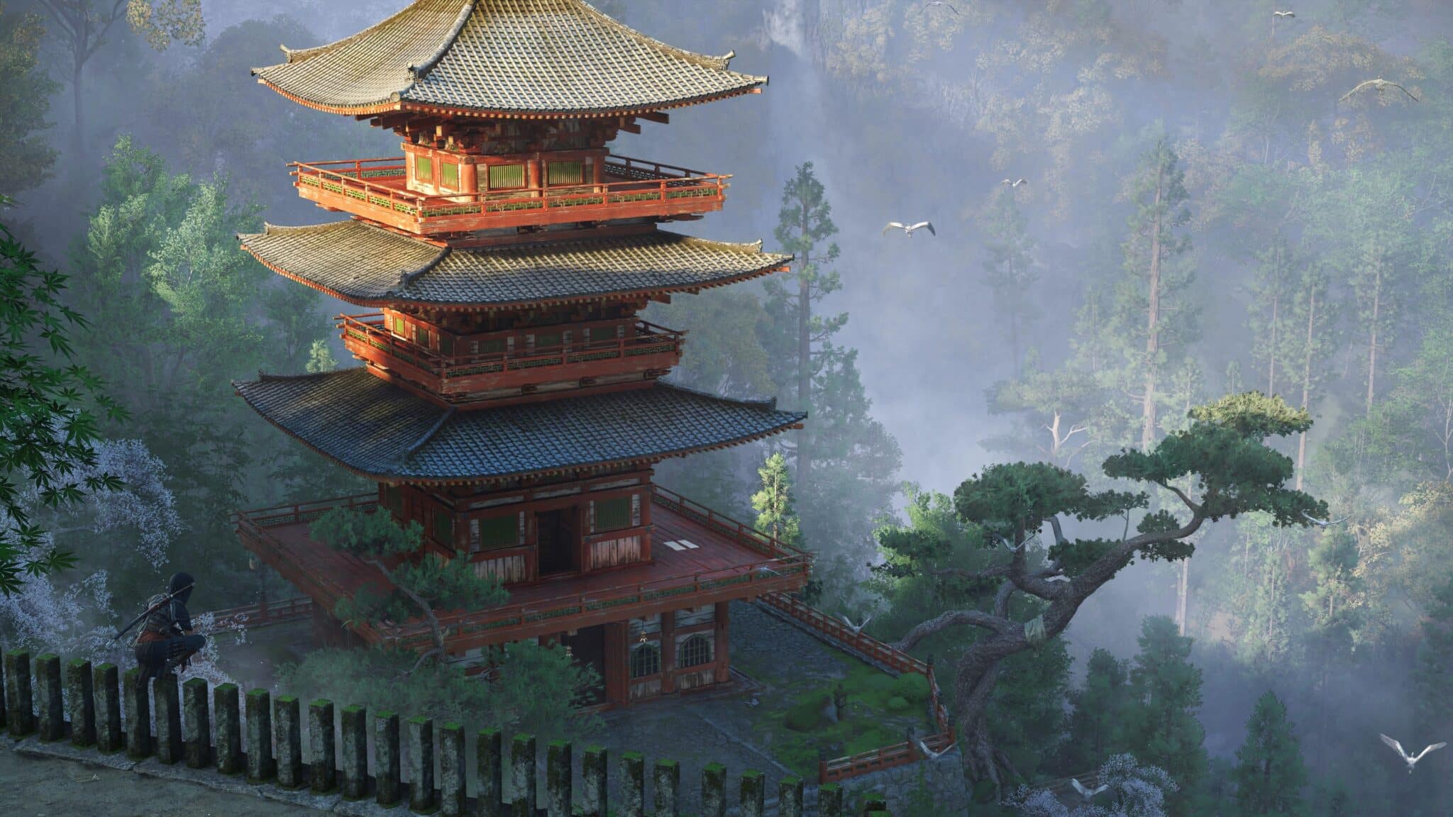 (Whether historically accurate or not: In Assassin's Creed Shadows you will be able to visit real locations such as the idyllic Seigantoji Temple)