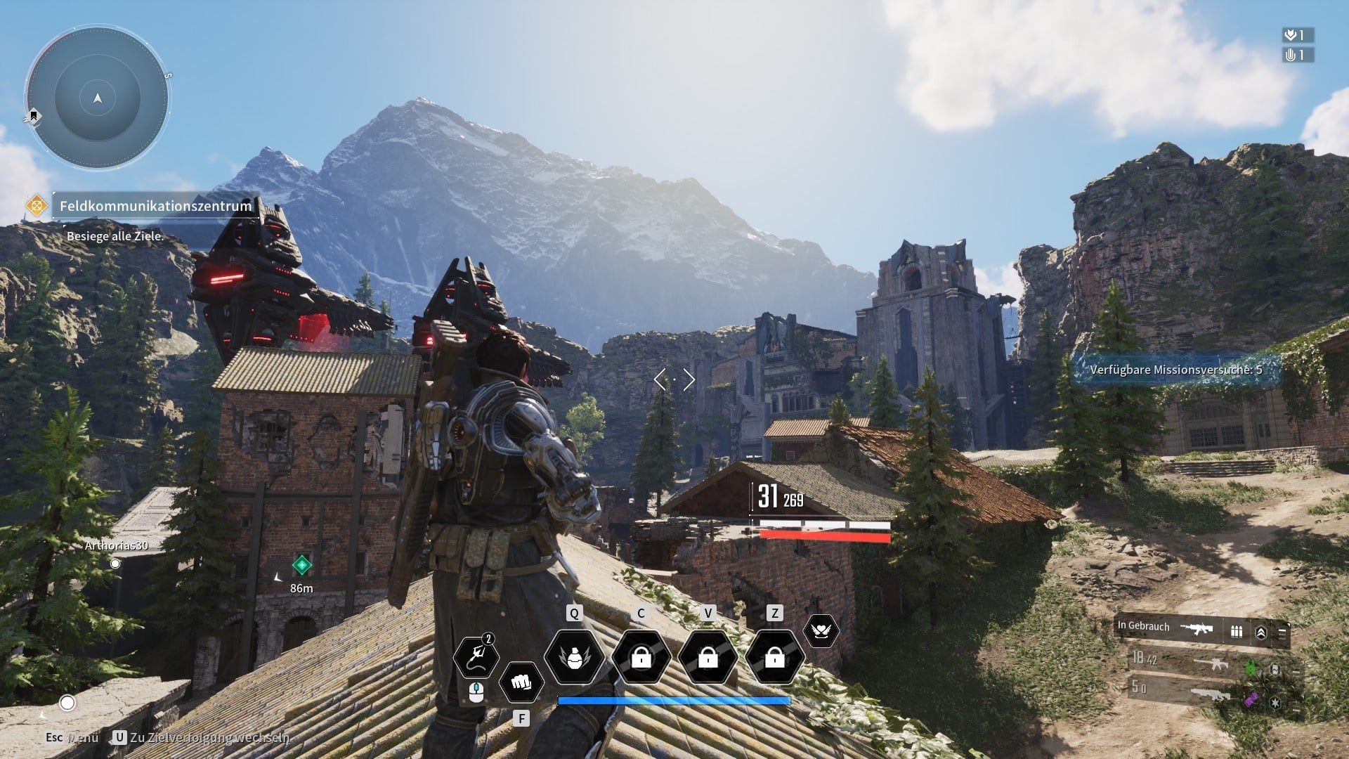 (The Unreal Engine 5 provides chic landscapes and action worth seeing.)