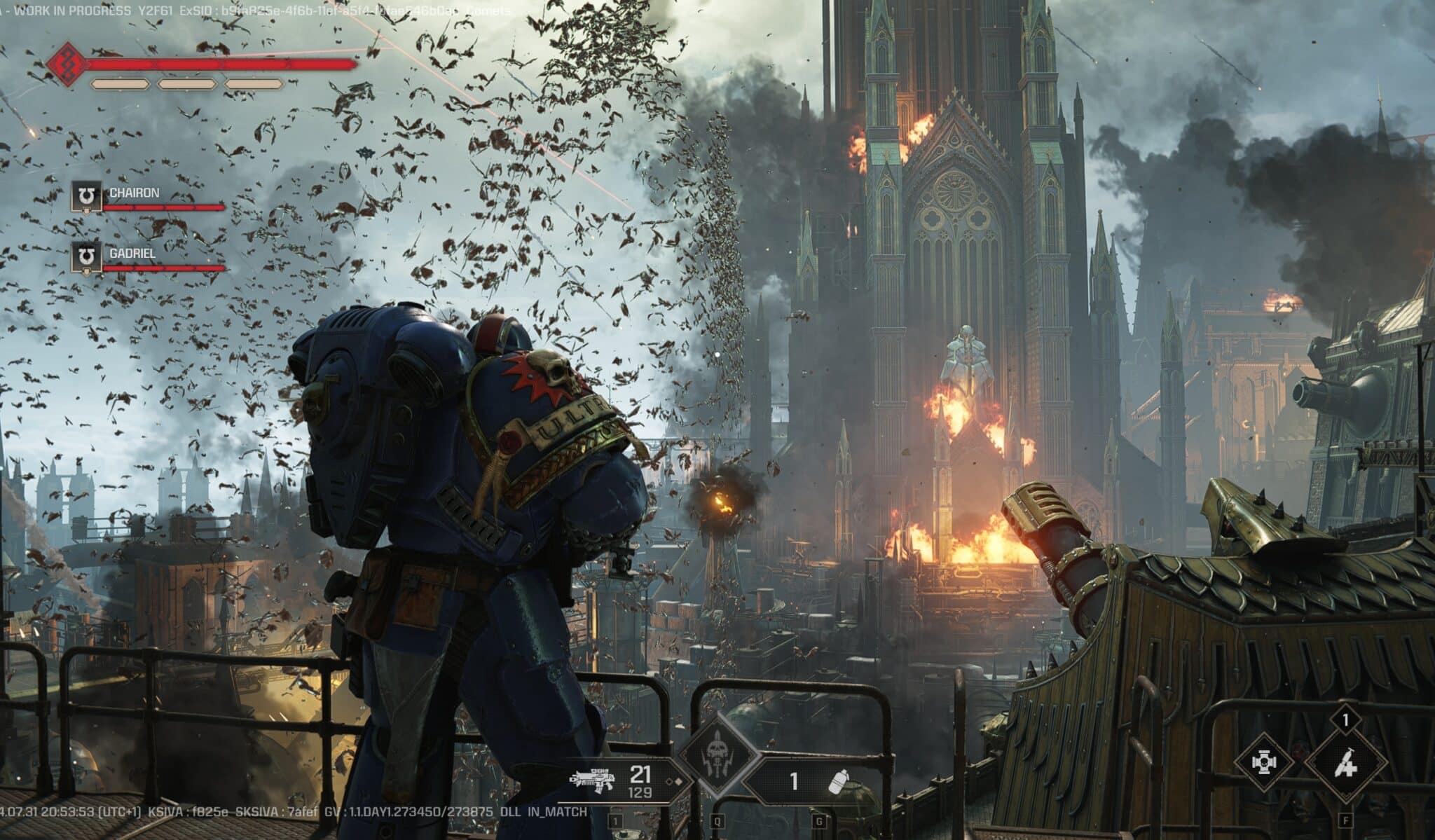 (Space Marine 2 looks simply spectacular, both technically and artistically.)