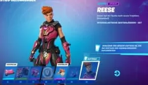 Fortnite,Battlepass,Season 5,Reese