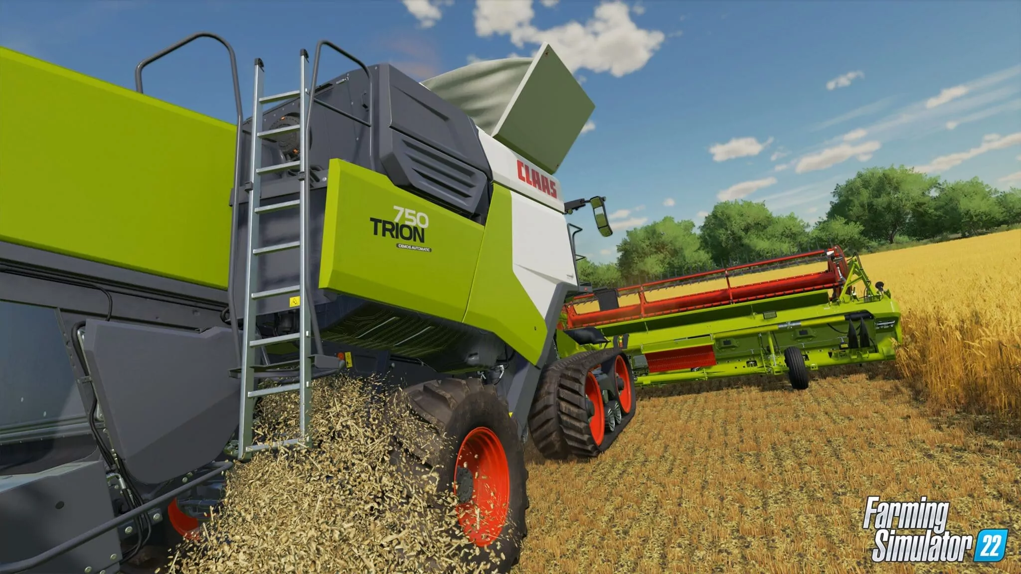 The Convio Flex 1080 cutterbar for the Claas Trion